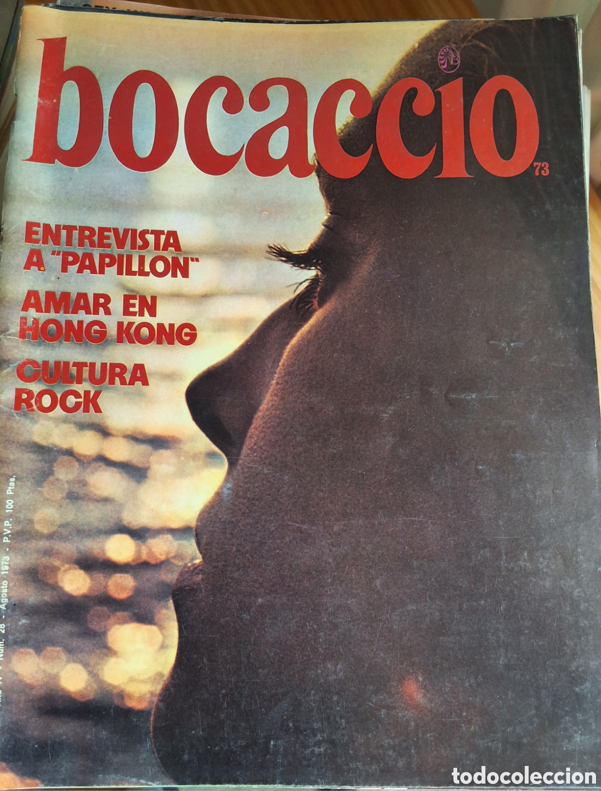 Coleccionismo de Revistas y Peri&oacute;dicos: Bocaccio 73 revista espa&ntilde;ola actualidad n&uacute;mero 28 a&ntilde;o 1973 agosto