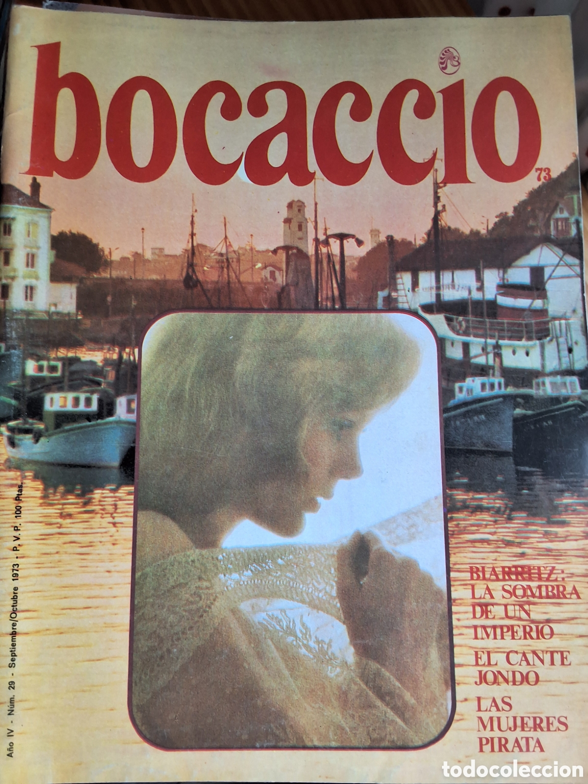 Coleccionismo de Revistas y Peri&oacute;dicos: Bocaccio 73 revista espa&ntilde;ola actualidad n&uacute;mero 29 a&ntilde;o 1973 septiembre