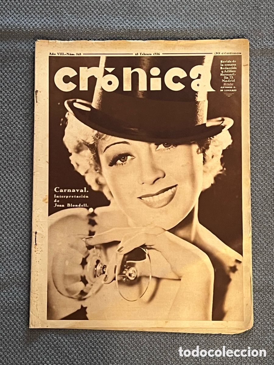 Coleccionismo de Revistas y Peri&oacute;dicos: CR&Oacute;NICA.., Las elecciones, vistas desde Acci&oacute;n Popular y desde Izquierda Republicana (a.1936)