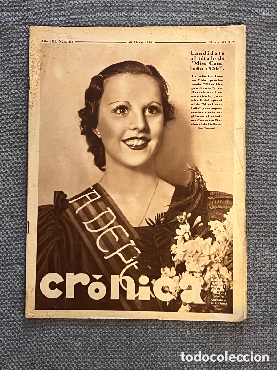 Coleccionismo de Revistas y Peri&oacute;dicos: CR&Oacute;NICA. Regino Mas en las Fallas., &iquest;Culpable, o inocente: ejecuci&oacute;n de Haupt-mann