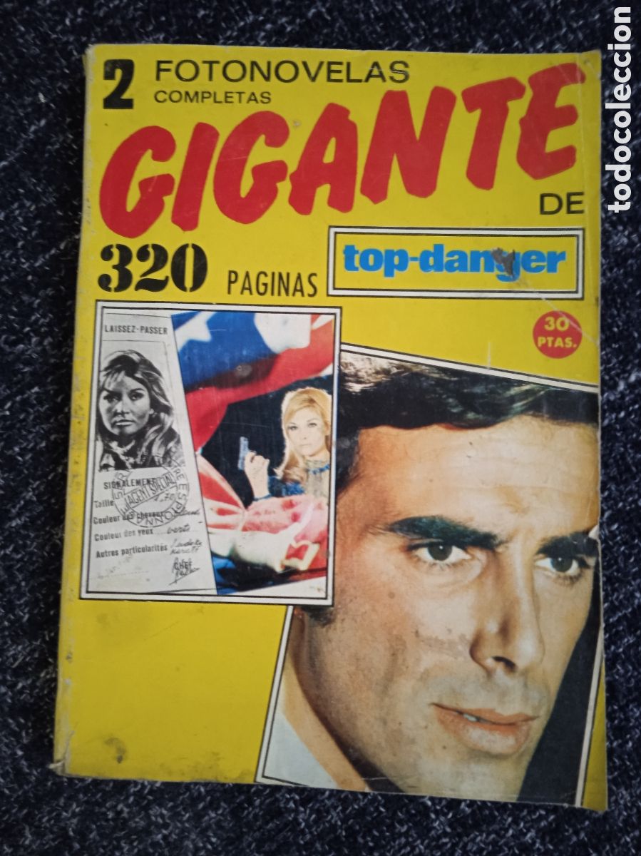 Collectionnisme de Revues et Journaux: GIGANTE TOP DANGER - 320 P&Aacute;GS. - 2 FOTONOVELAS COMPLETAS -ED. EDITORCAR
