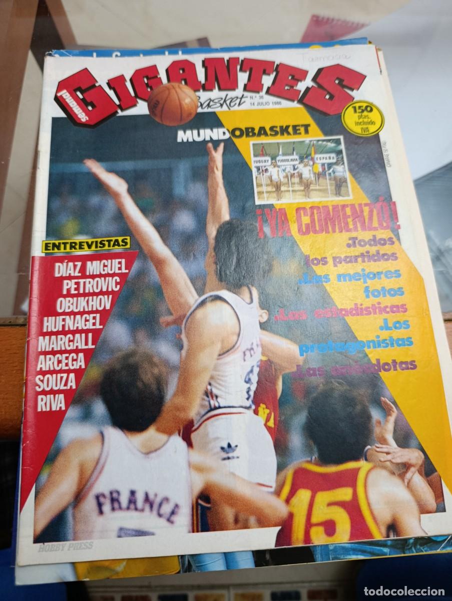 Coleccionismo de Revistas y Peri&oacute;dicos: REVISTA GIGANTES N 36. ENTREVISTA..