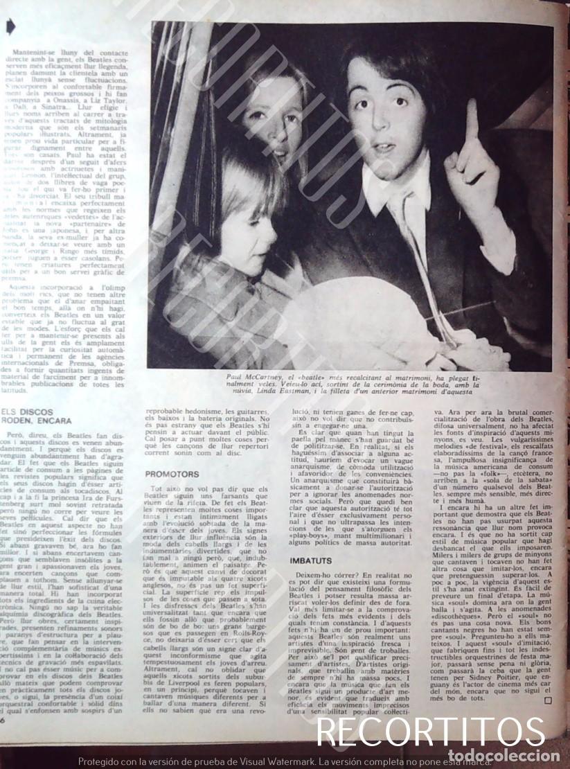 Collezionismo di Riviste e Giornali: LINDA PAUL MCCARTNEY THE BEATLES RINGO STARR GEORGE HARRISON