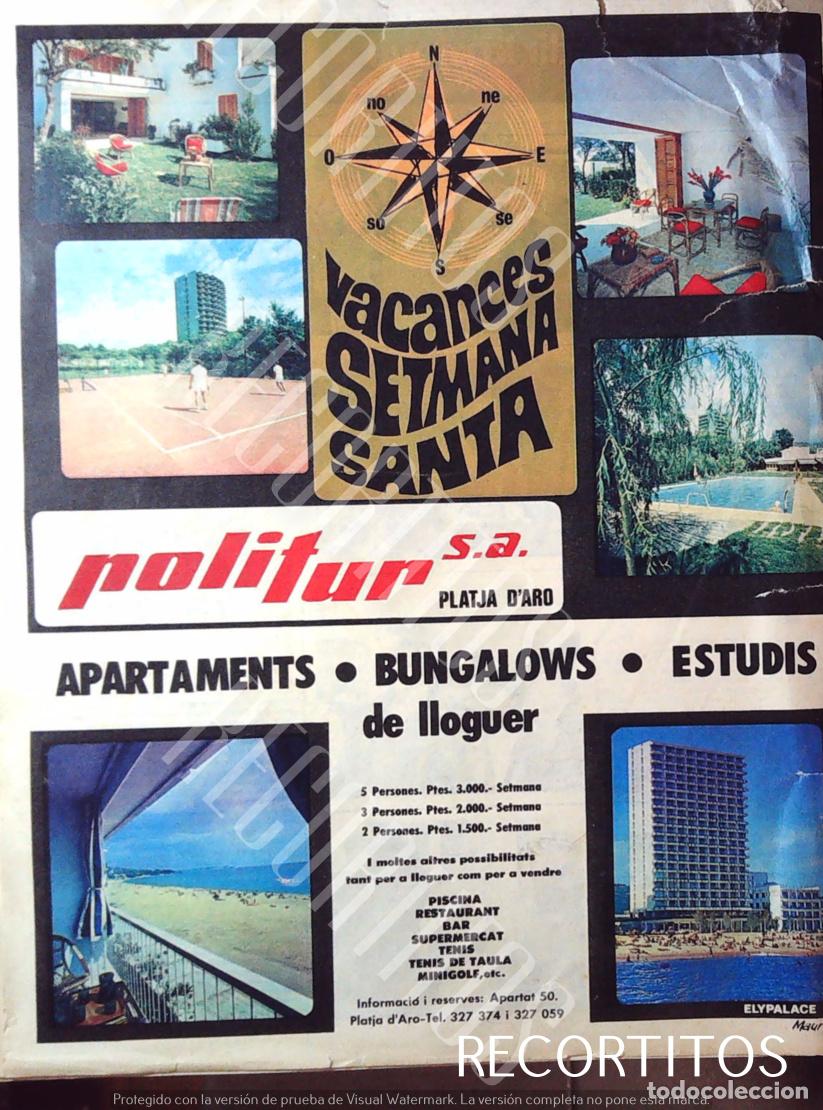 Collectionnisme de Revues et Journaux: POLITUR PLAYA DE HARO 1969