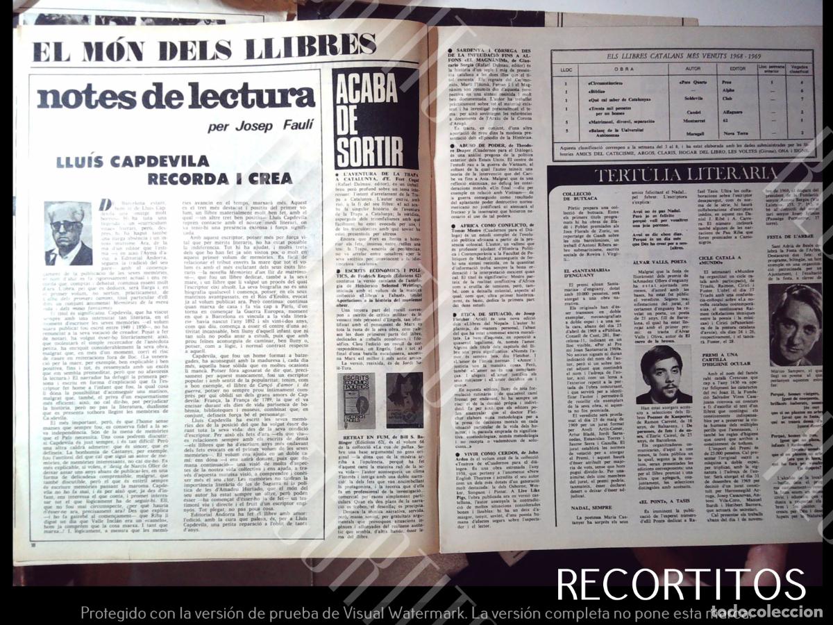 Collectionnisme de Revues et Journaux: LLUIS CAPDEVILA ALVAR VALLS