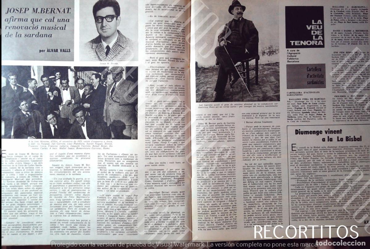 Coleccionismo de Revistas y Peri&oacute;dicos: JOSEP M BERNAT JULI GARRETA