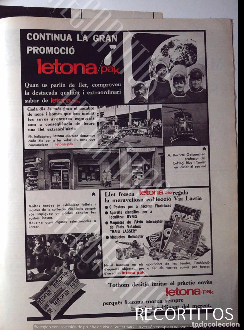 Coleccionismo de Revistas y Peri&oacute;dicos: LECHE FRESCA LETONA PAK VIA LACTIA Y LOS OVNIS
