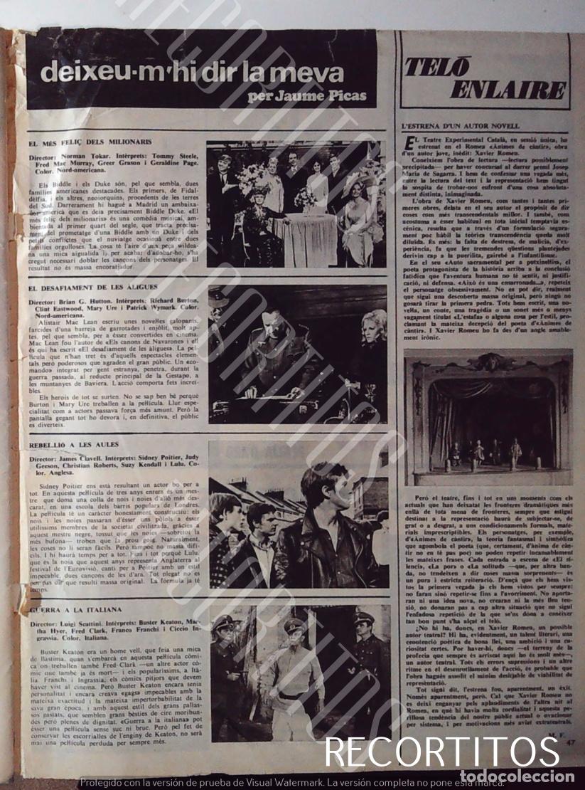 Coleccionismo de Revistas y Peri&oacute;dicos: BUSTER KEATON GERALDINE OAGE RICHARD BURTON