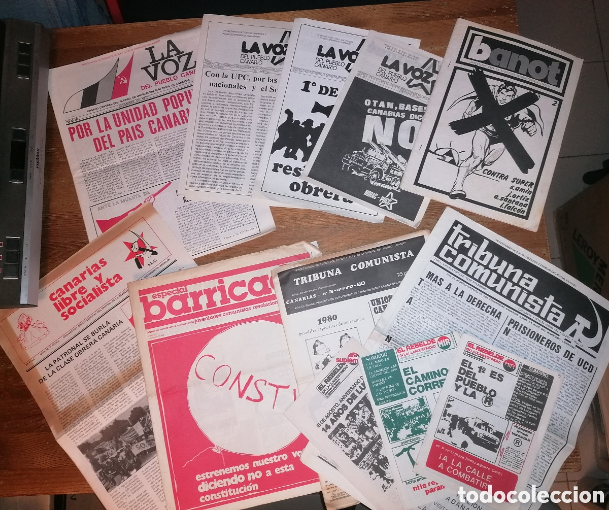 Coleccionismo de Revistas y Peri&oacute;dicos: Lote comunista, etc...