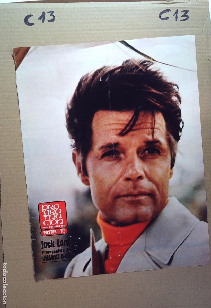 Coleccionismo de Revistas y Peri&oacute;dicos: JACK LORD HAWAI 5.0 POSTER