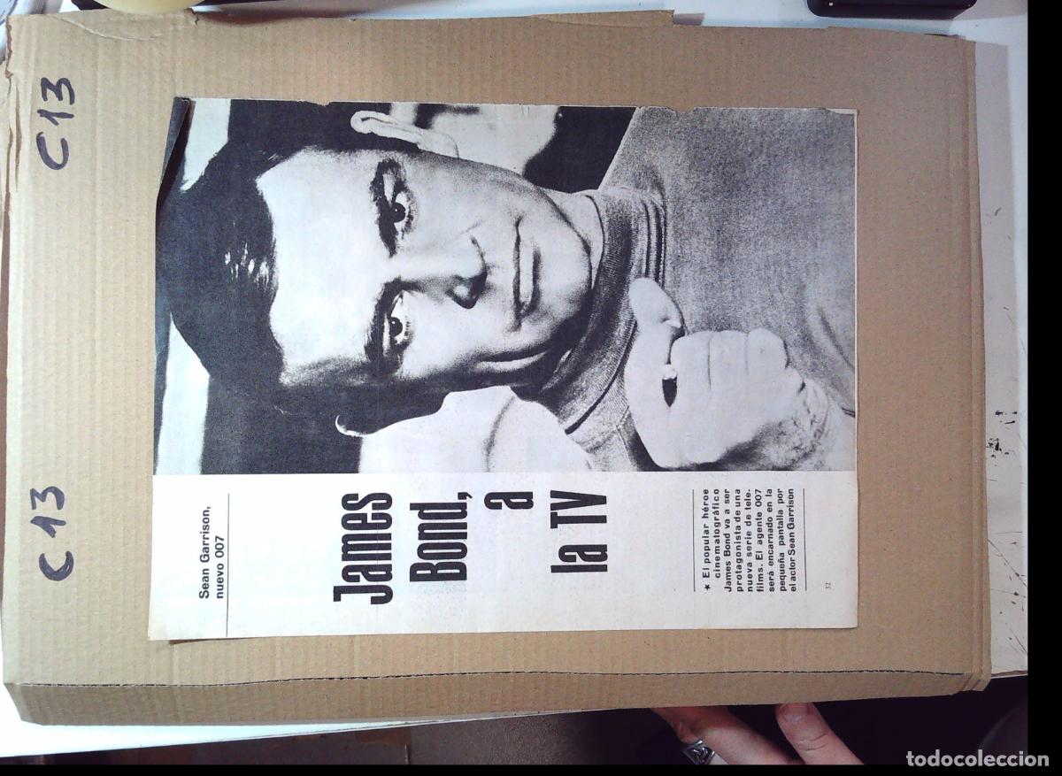 Collectionnisme de Revues et Journaux: SEAN GARRISON JAMES BOND 007 TV SERIES SEAN CONNERY