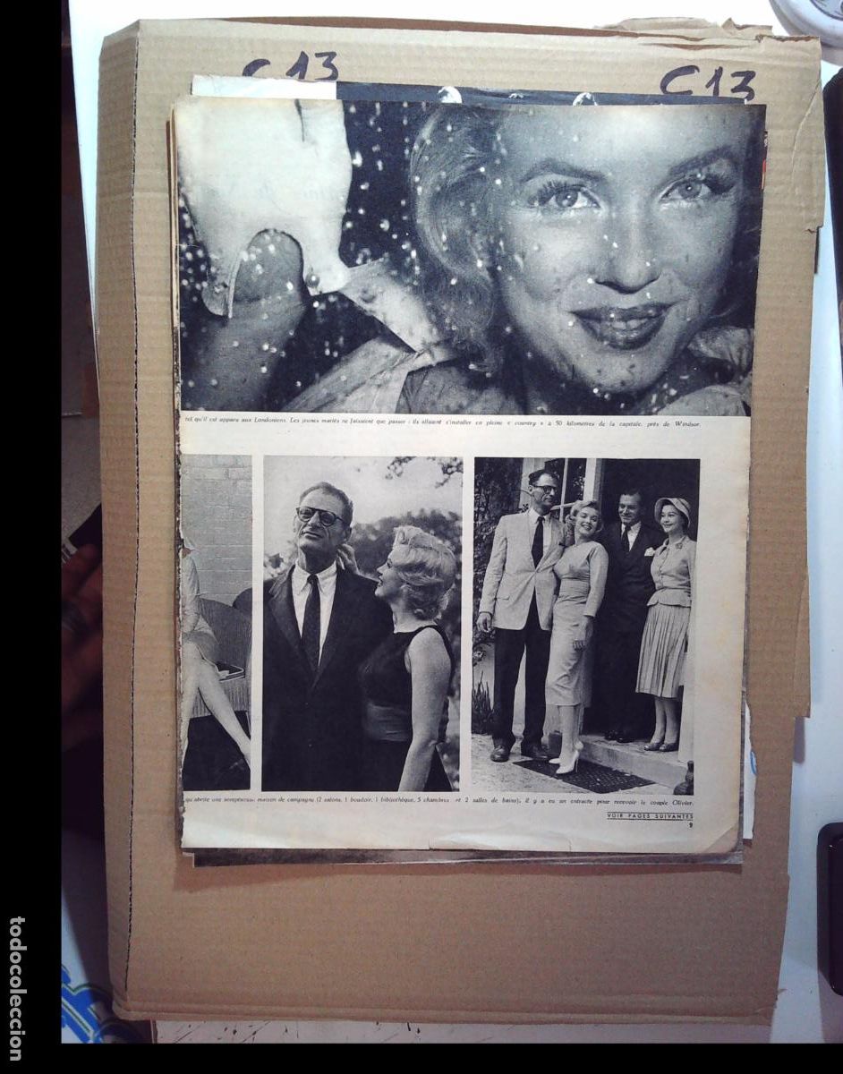 Coleccionismo de Revistas y Peri&oacute;dicos: VIVIEN LEIGH MARILYN MONROE ARTHUR MILLER