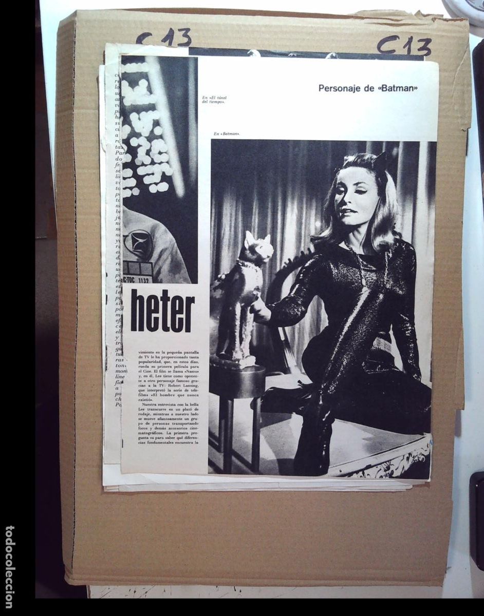 Coleccionismo de Revistas y Peri&oacute;dicos: Lee Meriwether in Batman NAMU