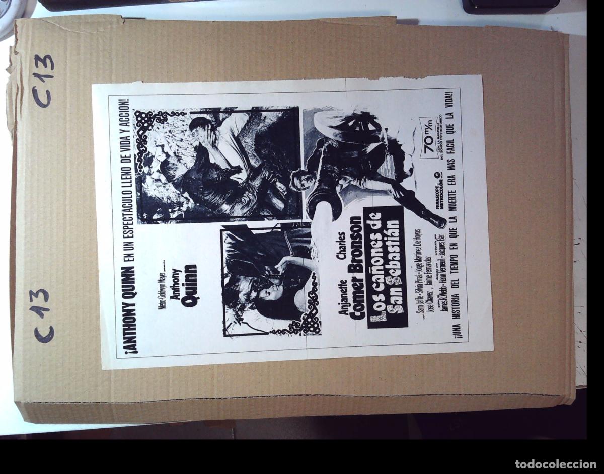 Coleccionismo de Revistas y Peri&oacute;dicos: LOS CA&Ntilde;ONES DE SAN SEBASTIAN CHARLES BRONSON ANTHONY QUINN ANJANETTE COMER