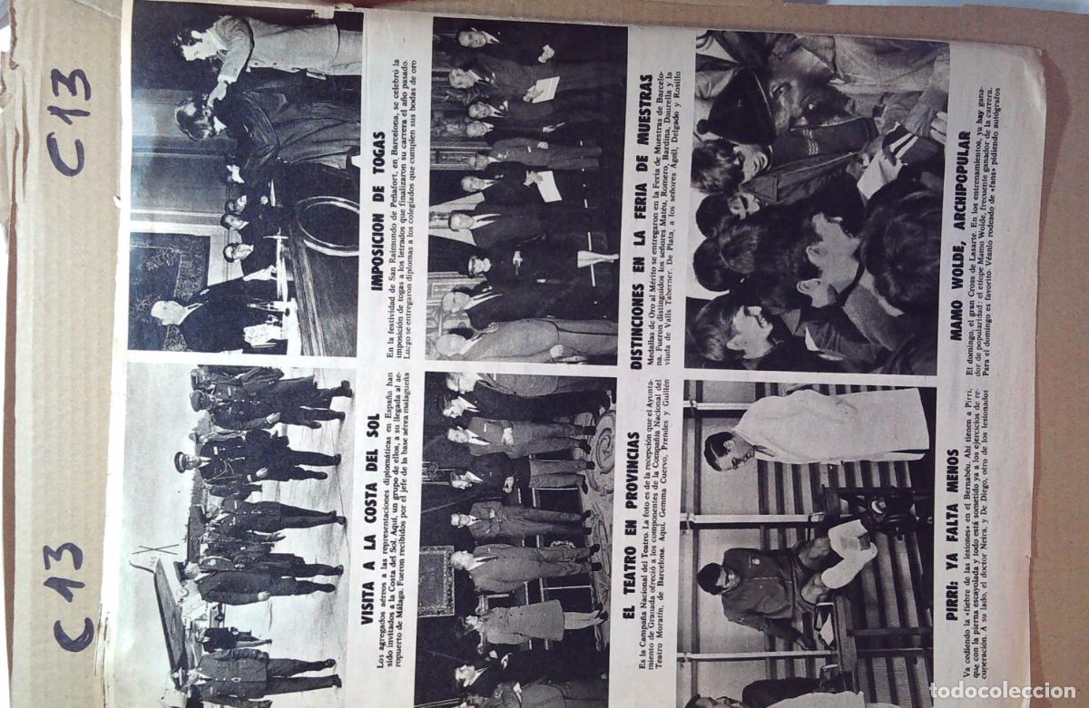 Coleccionismo de Revistas y Peri&oacute;dicos: PIRRI FRANCO EN LA COSTA DEL SOL BUERO VALLEJO GEMMA CUERCO FERNANDO GUILLEN