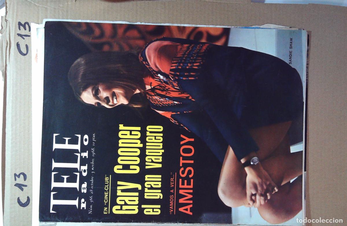 Coleccionismo de Revistas y Peri&oacute;dicos: RECORTE PORTADA SANDIE SHAW