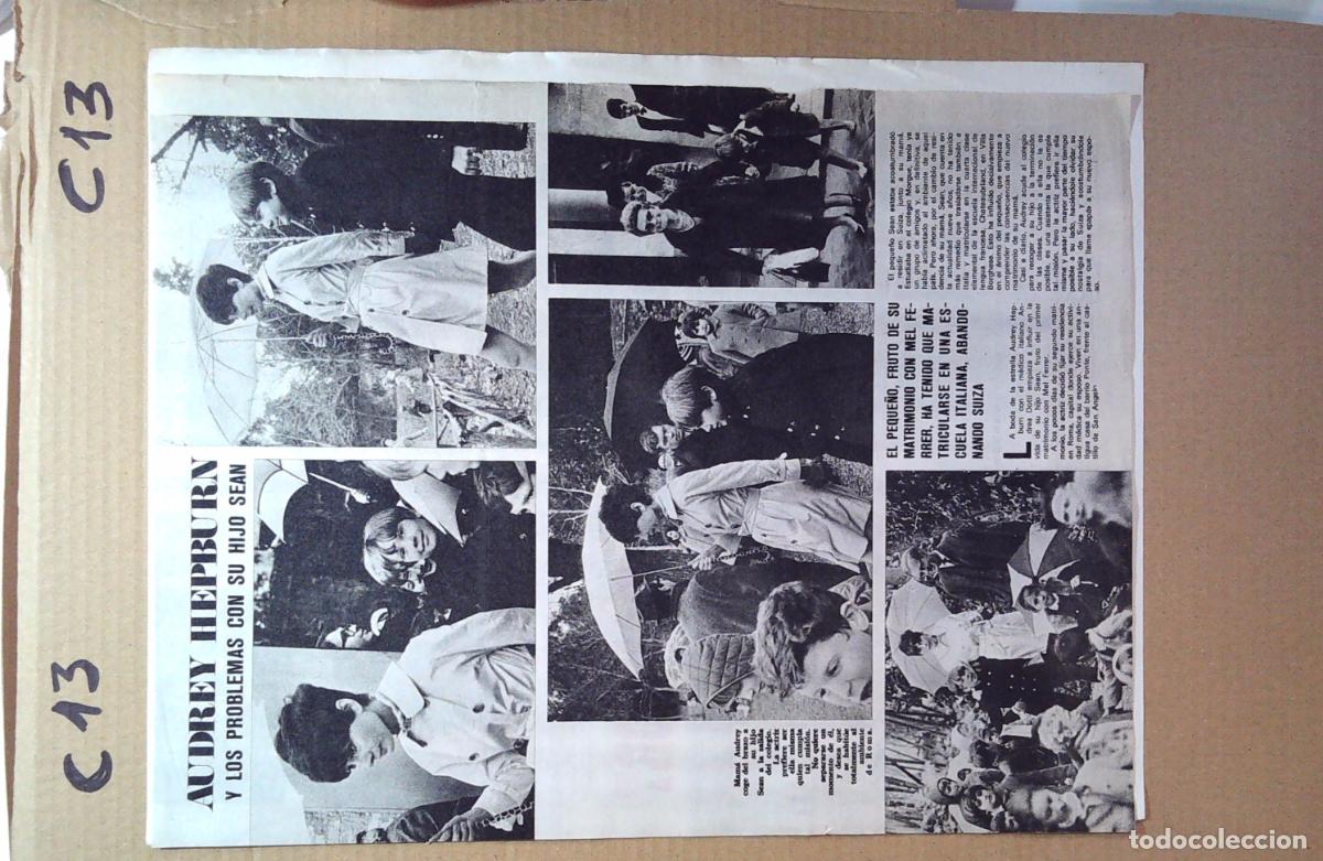 Coleccionismo de Revistas y Peri&oacute;dicos: AUDREY HEPBURN CON SU HIJO SEAN