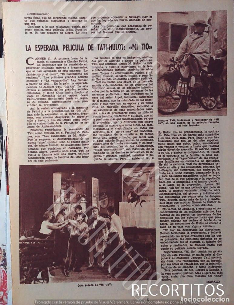 Coleccionismo de Revistas y Peri&oacute;dicos: JACQUES TITI MI TIO TAI HULOT