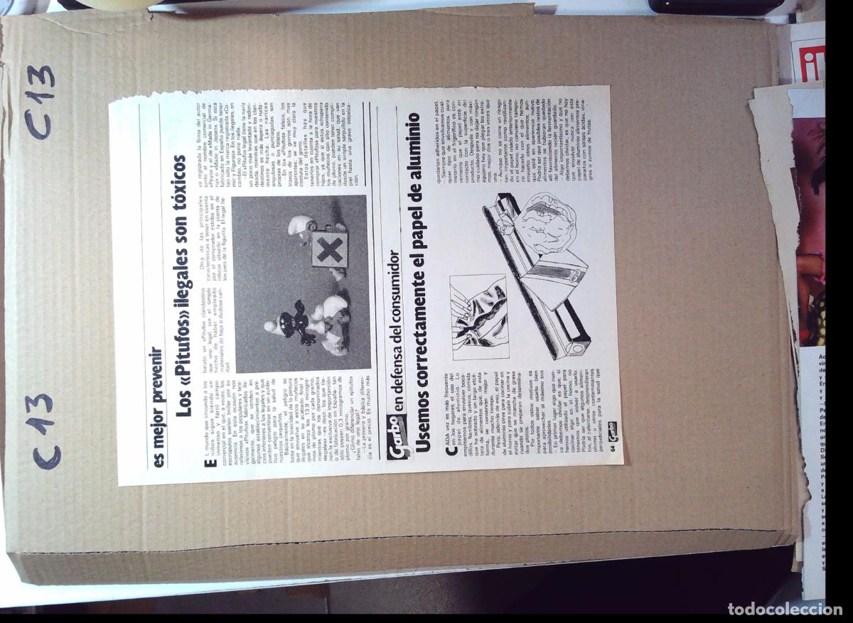 Coleccionismo de Revistas y Peri&oacute;dicos: PITUFOS ILEGALES TOXICOS FIGURAS
