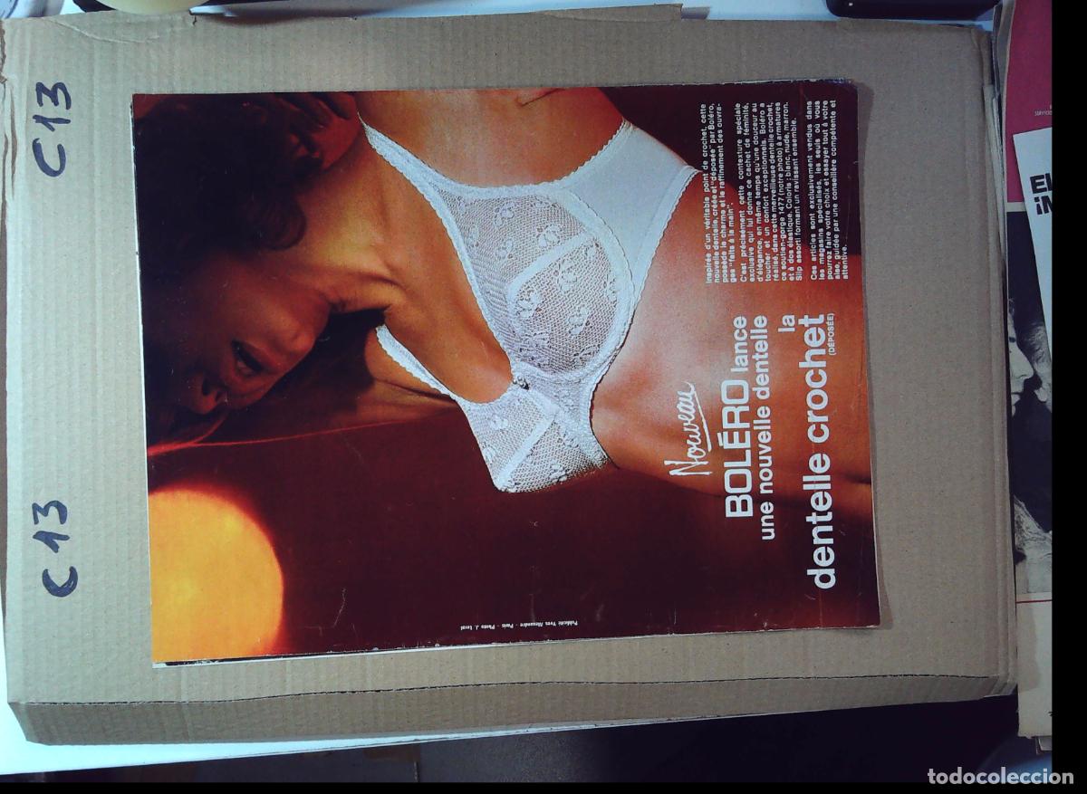 Coleccionismo de Revistas y Peri&oacute;dicos: BOLERO LENCERIA SUJETADOR ANUNCIO PUBLICIDAD
