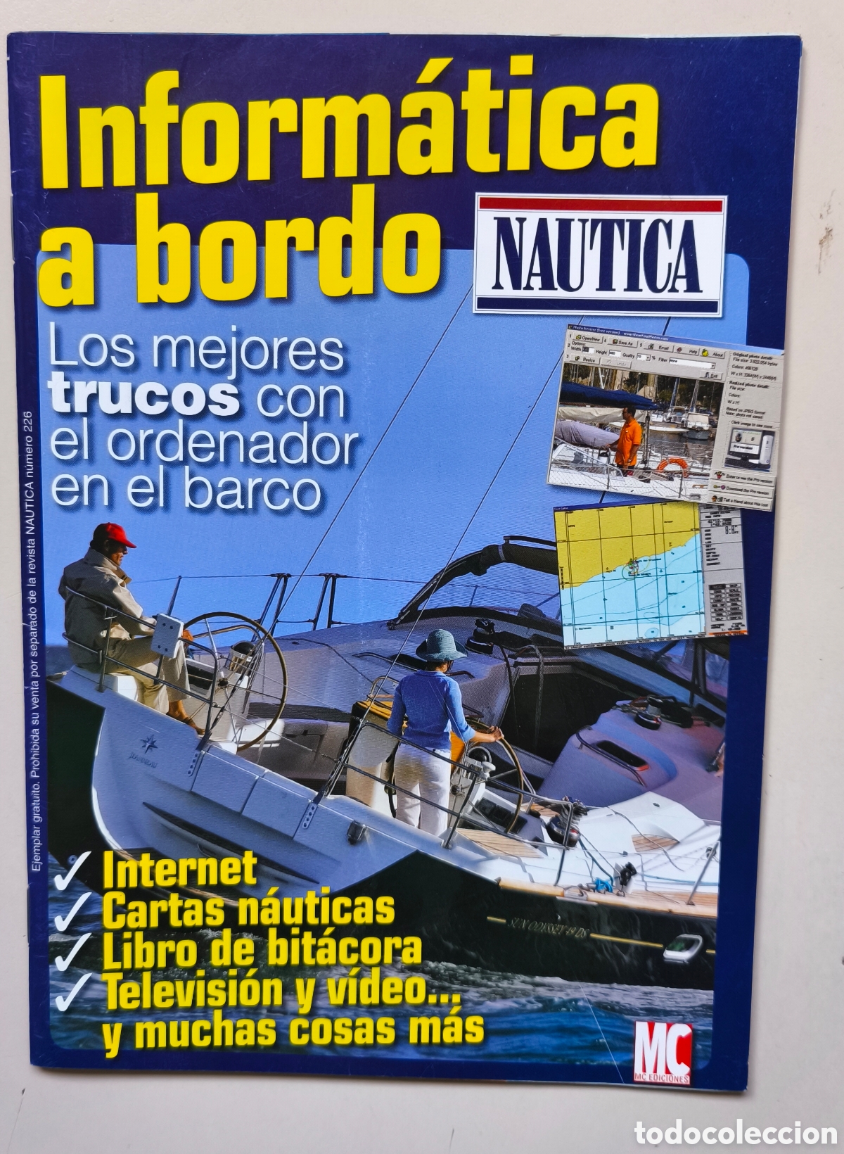 Collectionnisme de Revues et Journaux: Revista N&aacute;utica, publicado por MC Ediciones.