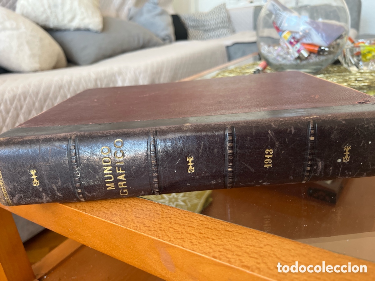 Coleccionismo de Revistas y Peri&oacute;dicos: Tomo de Mundo Gr&aacute;fico de 1913