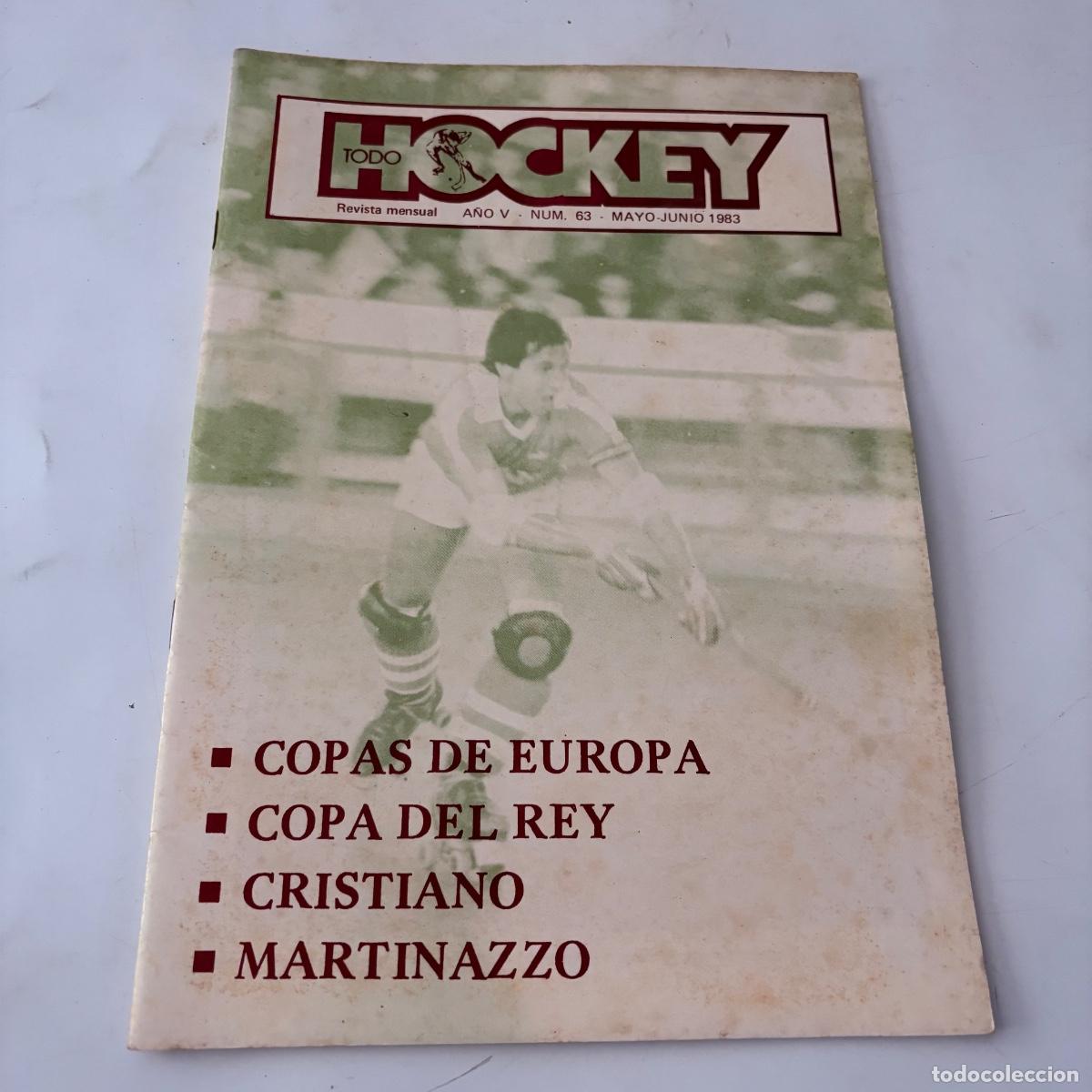 Collection Magazines and Newspapers: Revista mensual todo hockey n&ordm; 63 de 1983