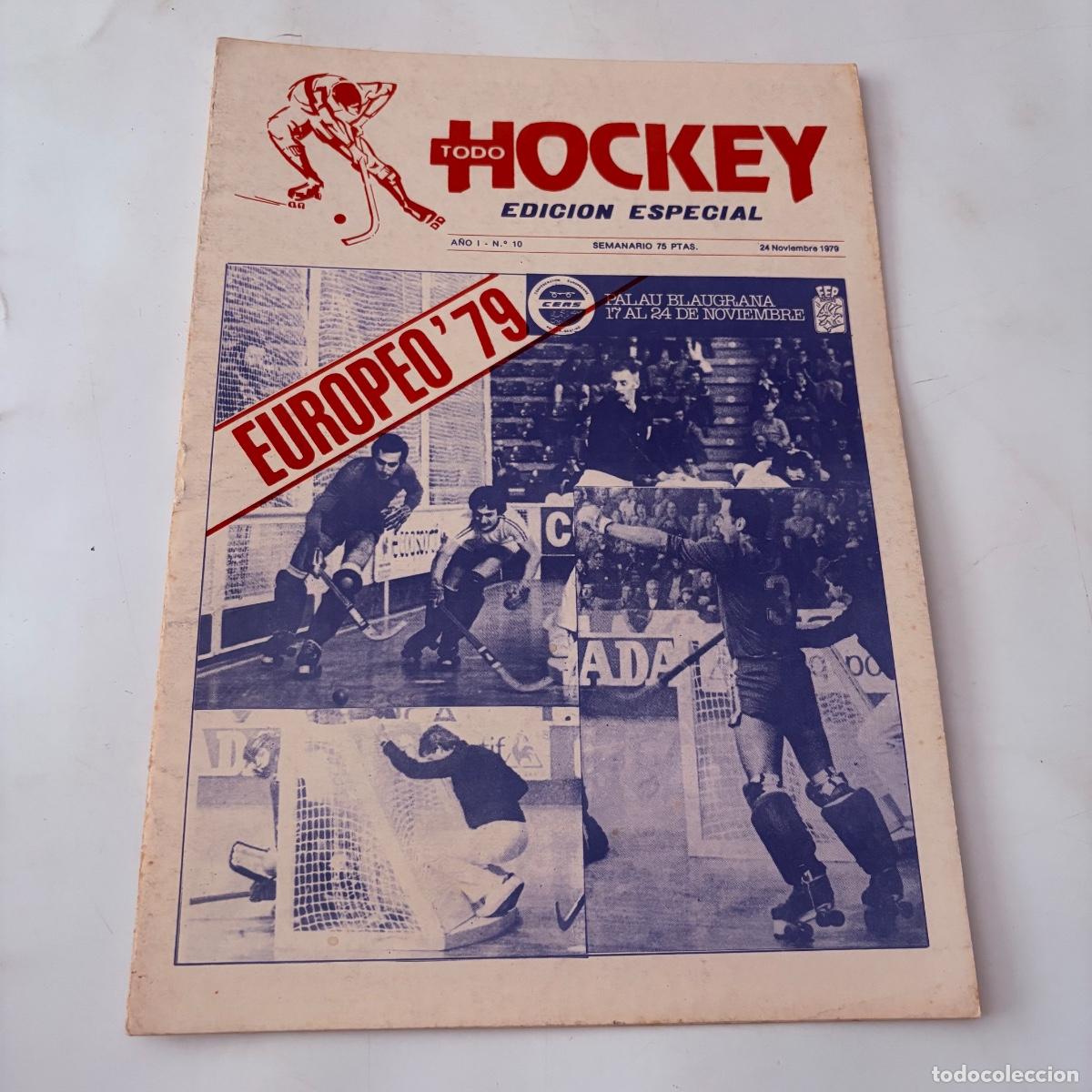 Collection Magazines and Newspapers: Revista mensual todo hockey n&ordm; 10 de 1979