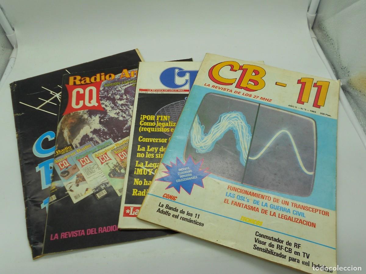 Collection Magazines and Newspapers: 4 revistas de radio aficionados a&ntilde;os 80