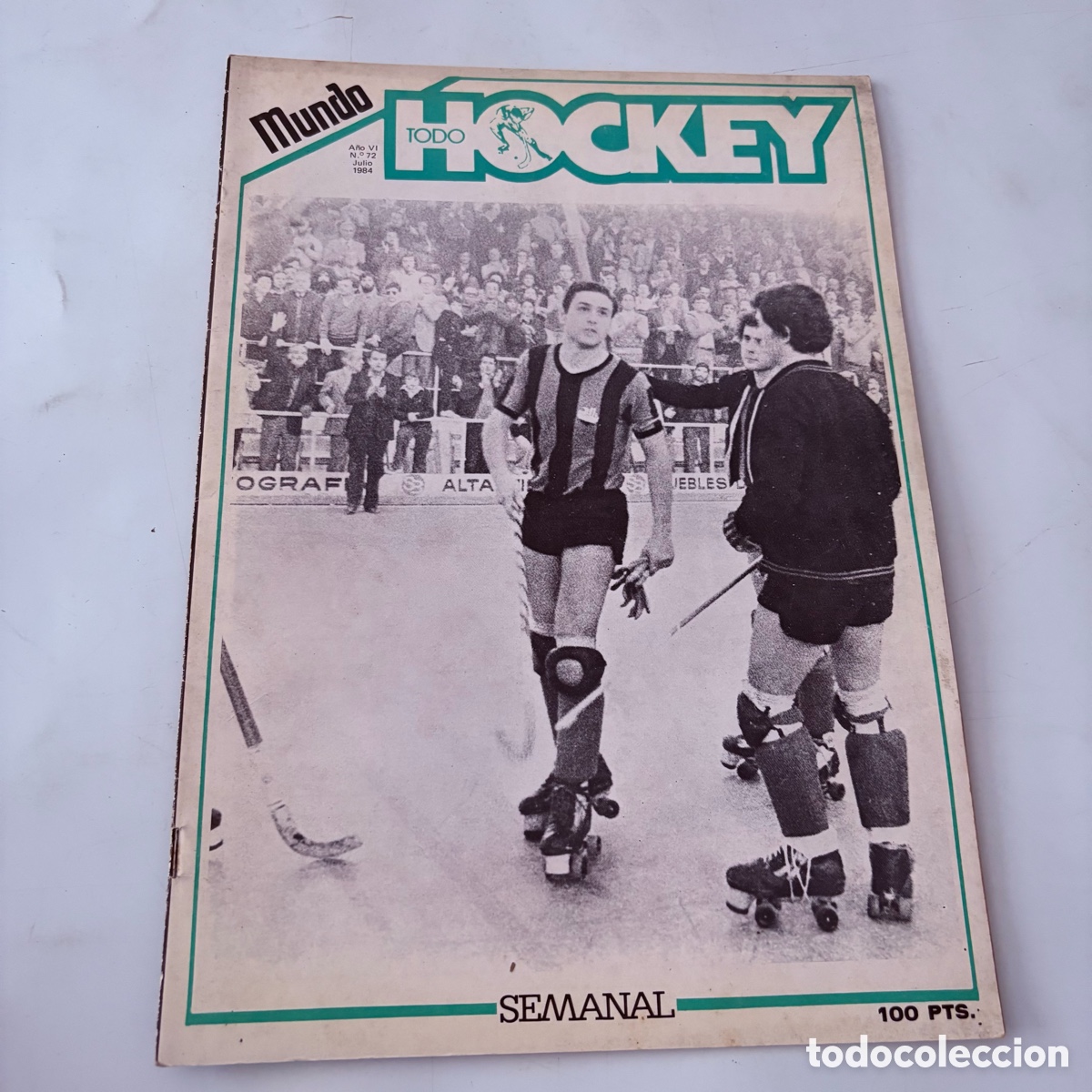 Collection Magazines and Newspapers: Revista mundo todo hockey n&ordm; 72 de 1984