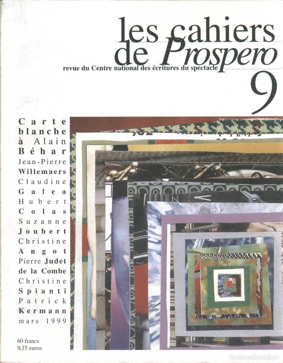 Collection Magazines and Newspapers: 009 (III-1999). Cahiers de Prospero; 9