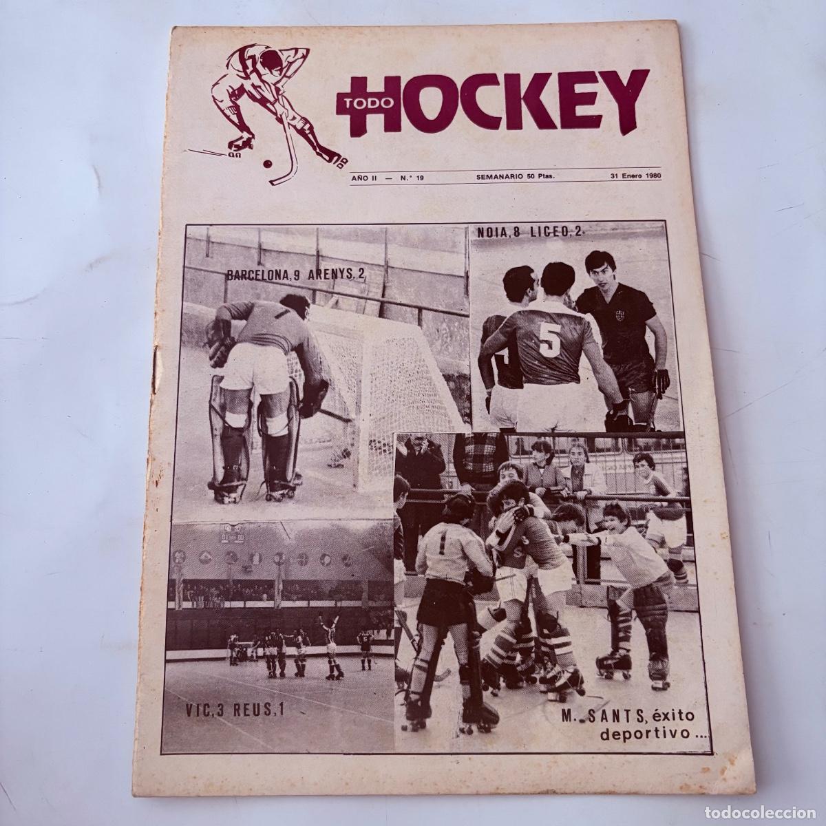 Coleccionismo de Revistas y Peri&oacute;dicos: Revista mensual todo hockey n&ordm; 19 de 1980