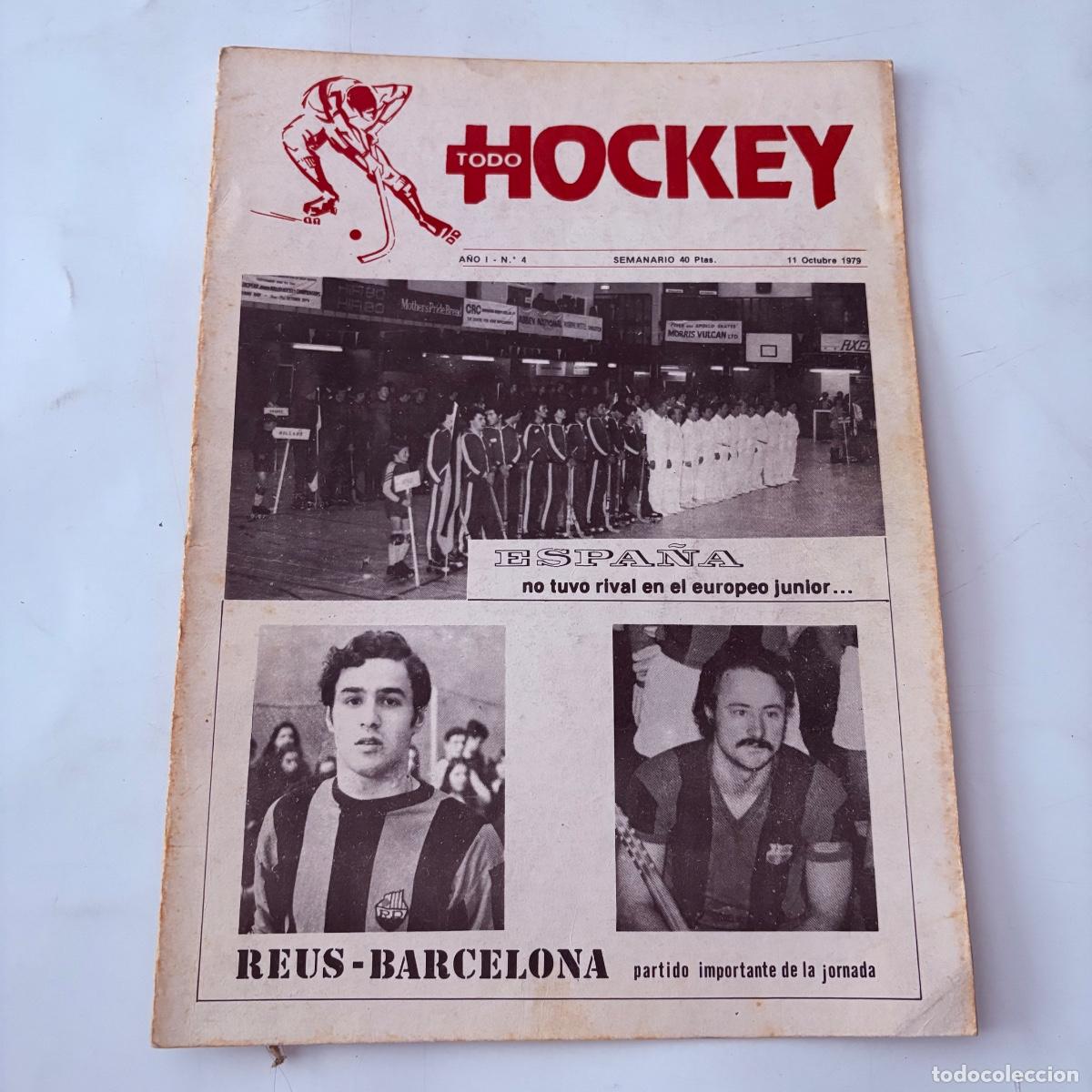 Coleccionismo de Revistas y Peri&oacute;dicos: Revista todo hockey n&ordm; 4 de 1979