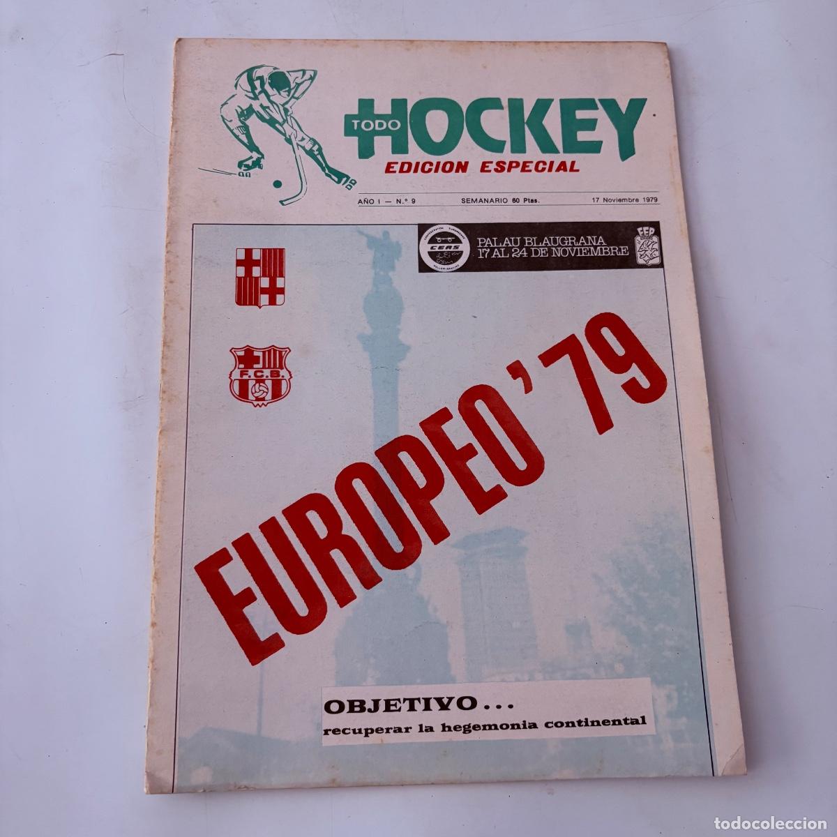 Coleccionismo de Revistas y Peri&oacute;dicos: Revista todo hockey n&ordm; 9 de 1979