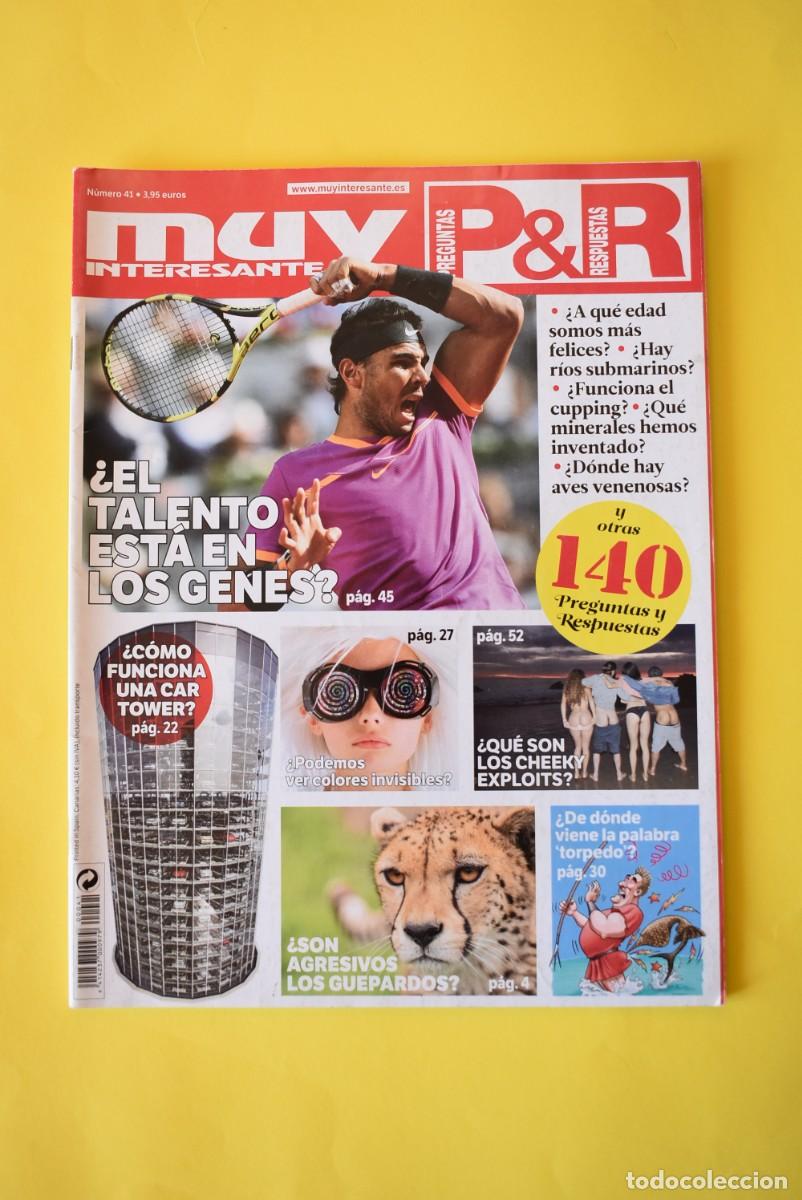 Coleccionismo de Revistas y Peri&oacute;dicos: Revista Muy Interesante. Preguntas y respuestas. N.&ordm; 41. En buen estado