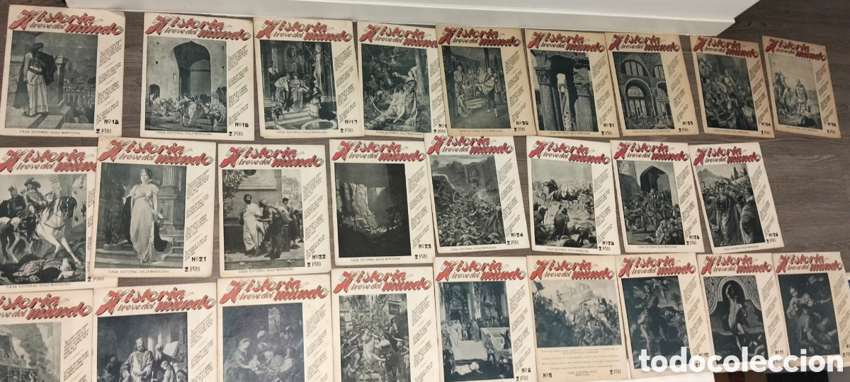 Coleccionismo de Revistas y Peri&oacute;dicos: Lote 45 Historia breve del Mundo