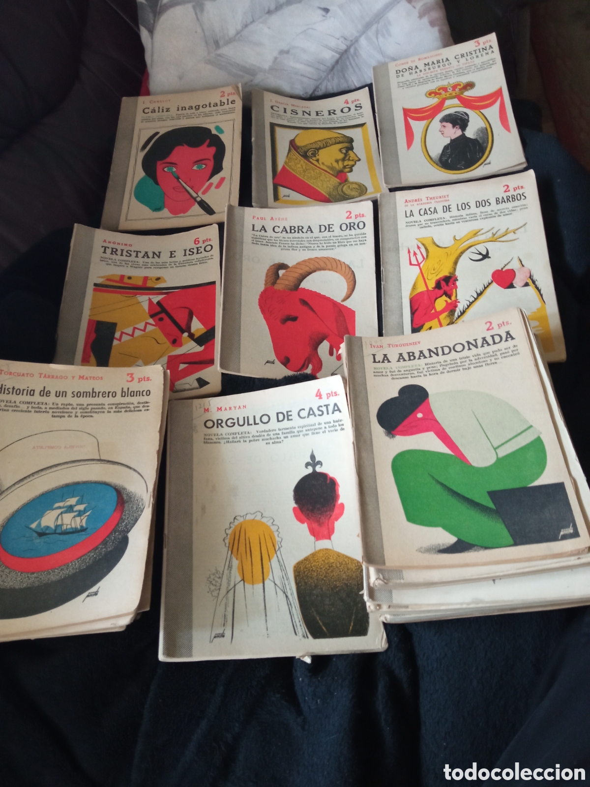 Coleccionismo de Revistas y Peri&oacute;dicos: Lote de 27 Novela Completa, Colecci&oacute;n Revista Literaria, d&eacute;cada de 1950
