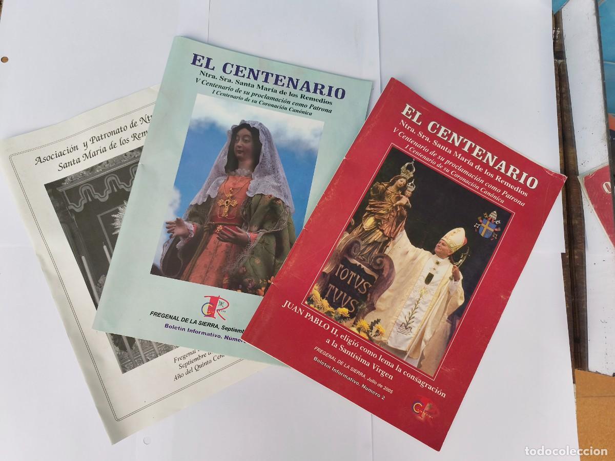 Coleccionismo de Revistas y Peri&oacute;dicos: Revistas Fiestas Patronales Centenario Coronaci&oacute;n Virgen de los Remedios. Fregenal de la Sierra.