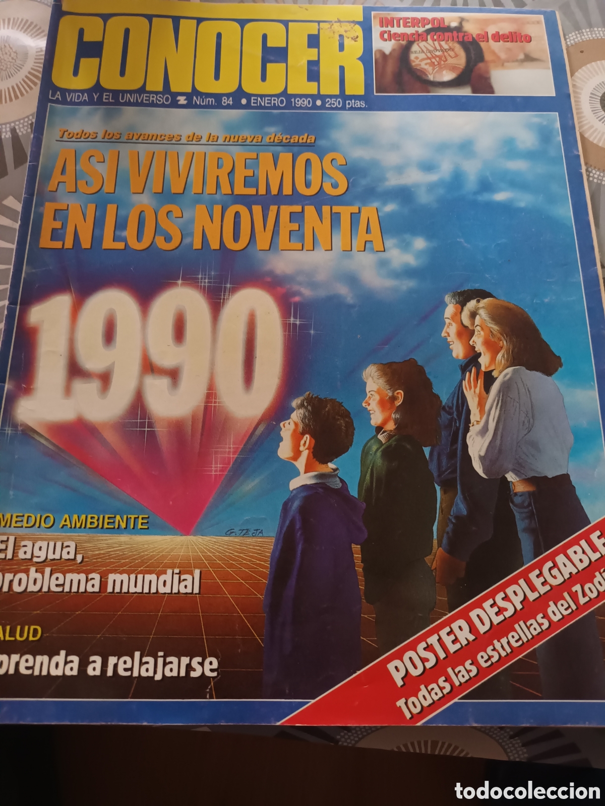 Coleccionismo de Revistas y Peri&oacute;dicos: REVISTA CONOCER ENERO DE 1990