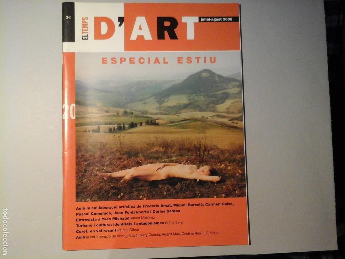 Coleccionismo de Revistas y Peri&oacute;dicos: EL TEMPS D'ART. N&ordm; 20. JOAN FONTCUBERTA. CARMEN CALVO. MIQUEL BARCEL&Oacute; ... ARTE. FOTOGRAF&Iacute;A