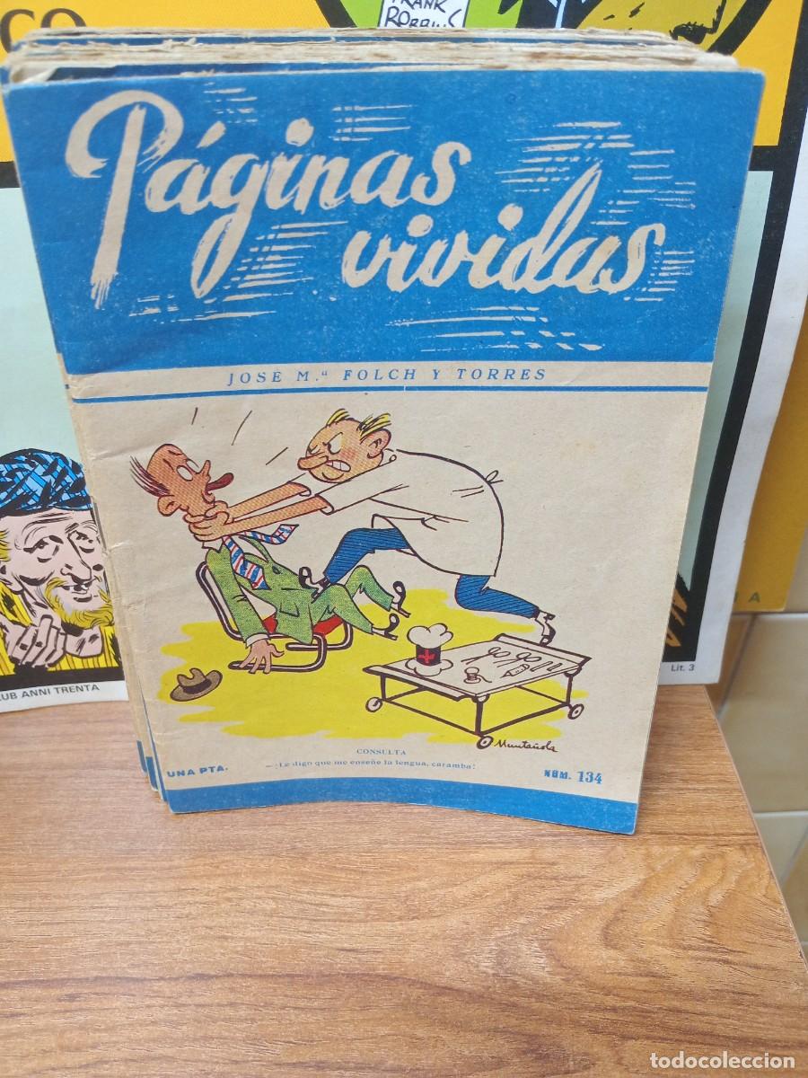 Coleccionismo de Revistas y Peri&oacute;dicos: PAGINAS VIVIDAS - N&ordm; 134 - JOSE M&ordf; FOLCH Y TORRES - EDITORIAL MIVA