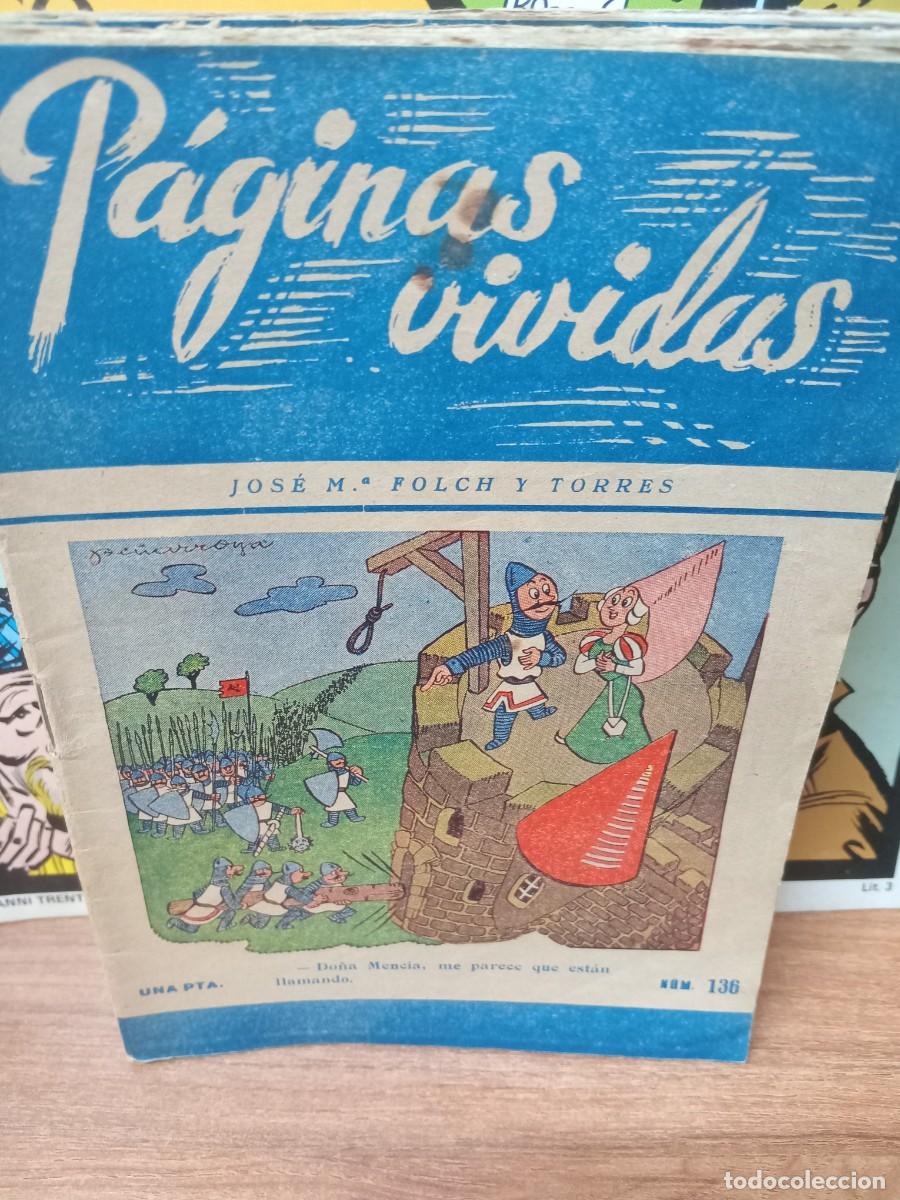 Coleccionismo de Revistas y Peri&oacute;dicos: PAGINAS VIVIDAS - N&ordm; 136 - JOSE M&ordf; FOLCH Y TORRES - EDITORIAL MIVA
