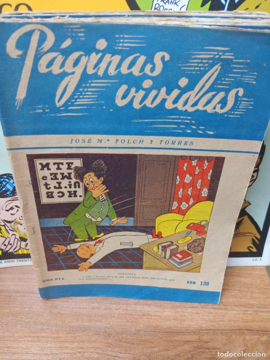 Coleccionismo de Revistas y Peri&oacute;dicos: PAGINAS VIVIDAS - N&ordm; 138 - JOSE M&ordf; FOLCH Y TORRES - EDITORIAL MIVA