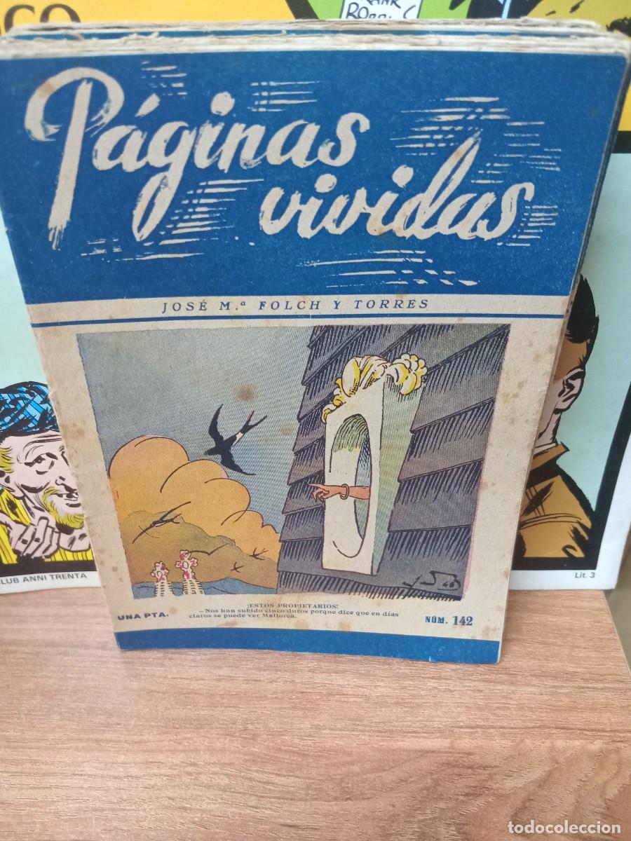 Coleccionismo de Revistas y Peri&oacute;dicos: PAGINAS VIVIDAS - N&ordm; 142 - JOSE M&ordf; FOLCH Y TORRES - EDITORIAL MIVA