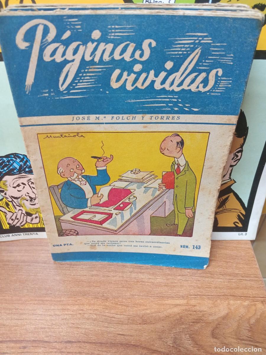 Coleccionismo de Revistas y Peri&oacute;dicos: PAGINAS VIVIDAS - N&ordm; 143 - JOSE M&ordf; FOLCH Y TORRES - EDITORIAL MIVA