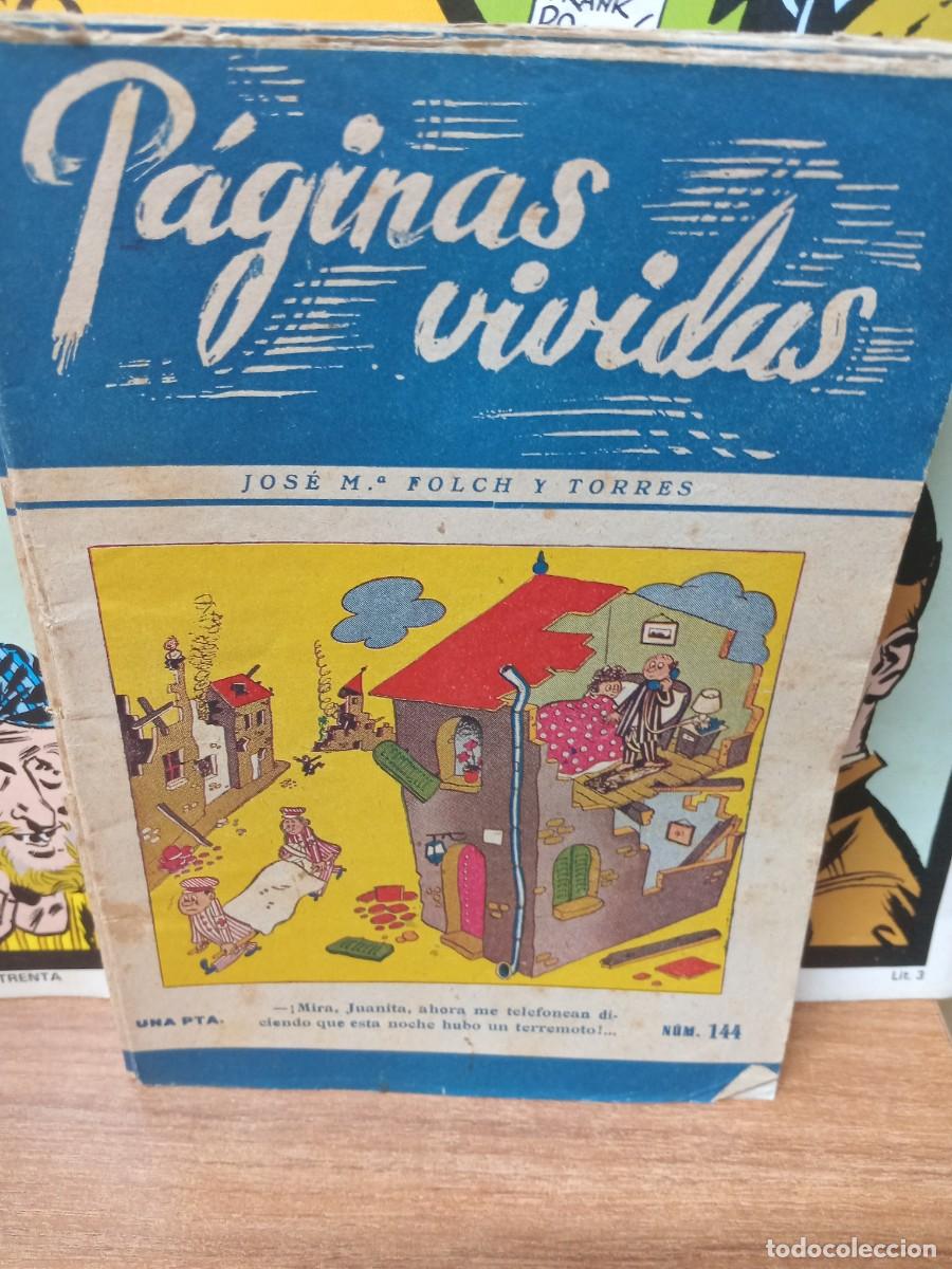 Coleccionismo de Revistas y Peri&oacute;dicos: PAGINAS VIVIDAS - N&ordm; 144 - JOSE M&ordf; FOLCH Y TORRES - EDITORIAL MIVA