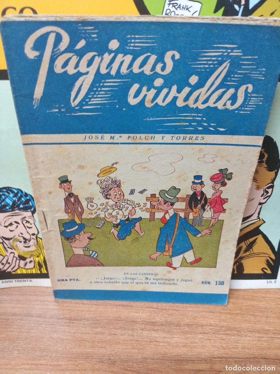 Coleccionismo de Revistas y Peri&oacute;dicos: PAGINAS VIVIDAS - N&ordm; 150 - JOSE M&ordf; FOLCH Y TORRES - EDITORIAL MIVA
