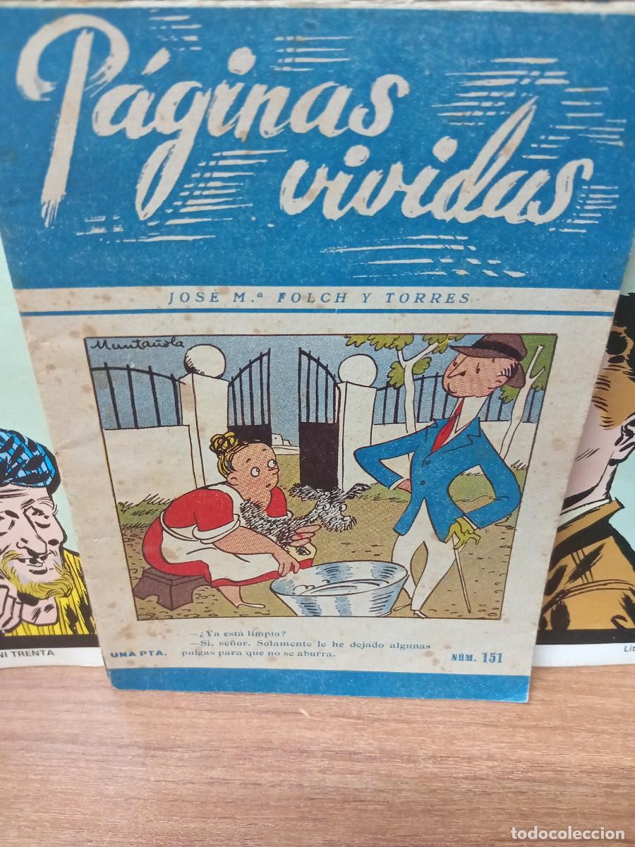 Coleccionismo de Revistas y Peri&oacute;dicos: PAGINAS VIVIDAS - N&ordm; 151 - JOSE M&ordf; FOLCH Y TORRES - EDITORIAL MIVA