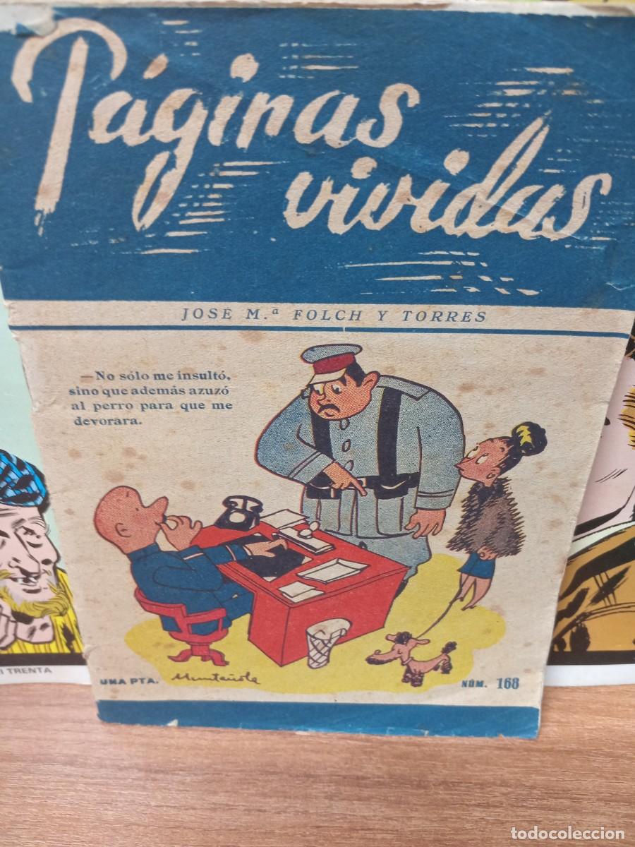 Coleccionismo de Revistas y Peri&oacute;dicos: PAGINAS VIVIDAS - N&ordm; 168 - JOSE M&ordf; FOLCH Y TORRES - EDITORIAL MIVA