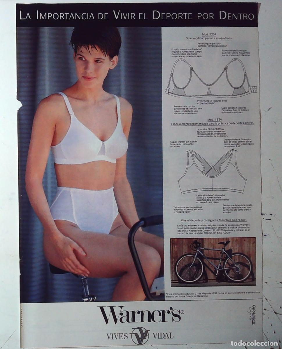 Collection Magazines and Newspapers: WARNERS LENCERIA ANUNCIO PUBLICIDAD STARKERS
